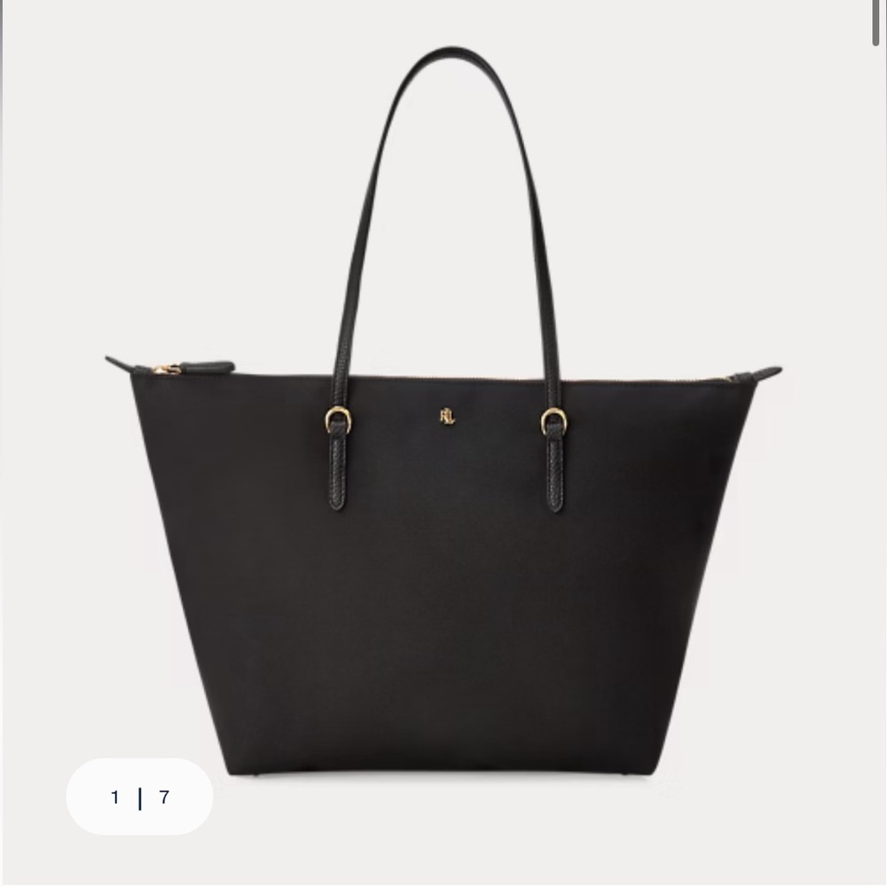 Ralph Lauren Nylon Keaton Tote